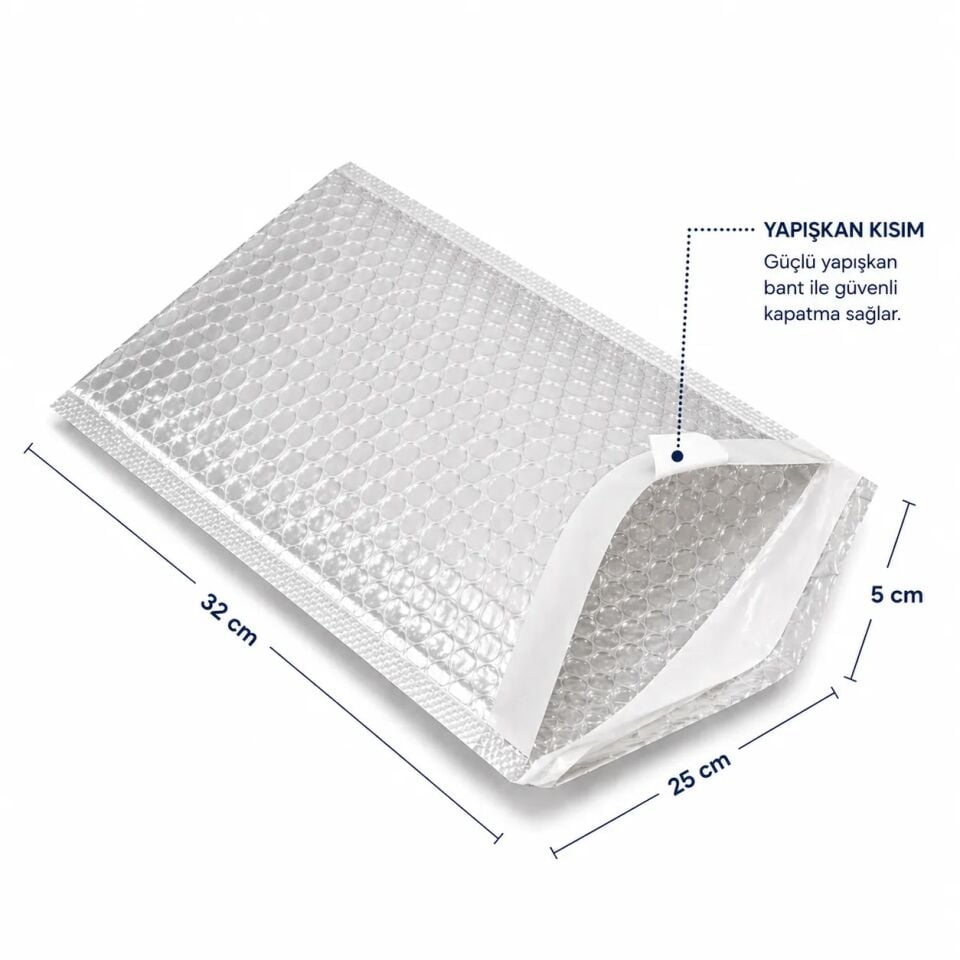 BALONLU TORBA KARGO POŞETİ 25X32+5