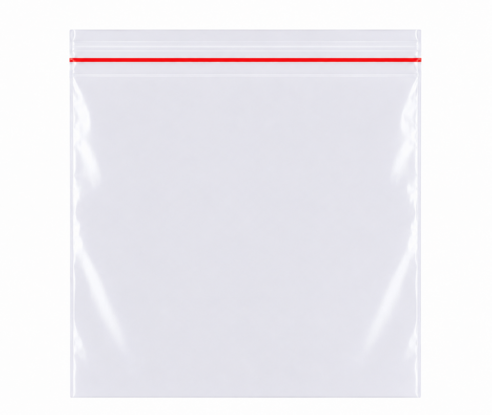 ŞEFFAF BANTLI OPP JELATİN POŞET 25x30+5