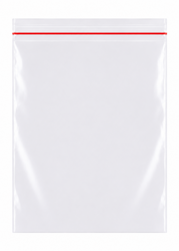 ŞEFFAF BANTLI OPP JELATİN POŞET 25x35+5