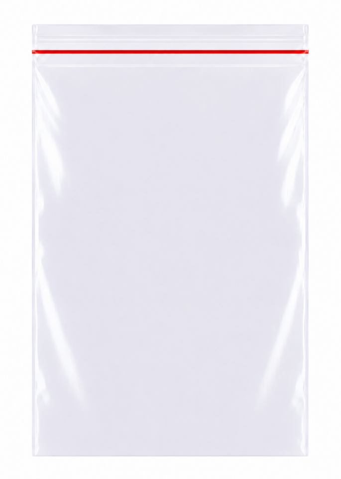 ŞEFFAF BANTLI OPP JELATİN POŞET 32x45+5