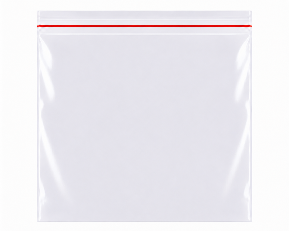 ŞEFFAF BANTLI OPP JELATİN POŞET 35x45+5
